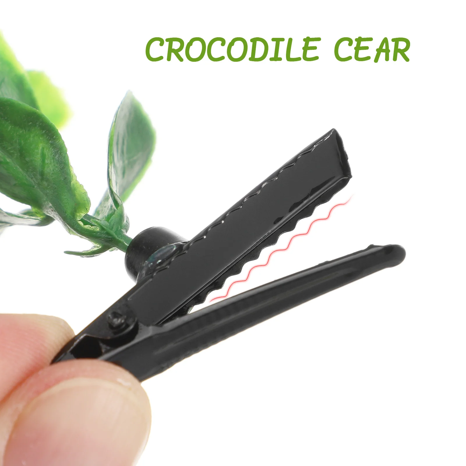 Simulation Plant Hair Clip Hairpins Creative Funny Flower Girl Party Headdress Kids Barrettes Mini Tongs for Serving