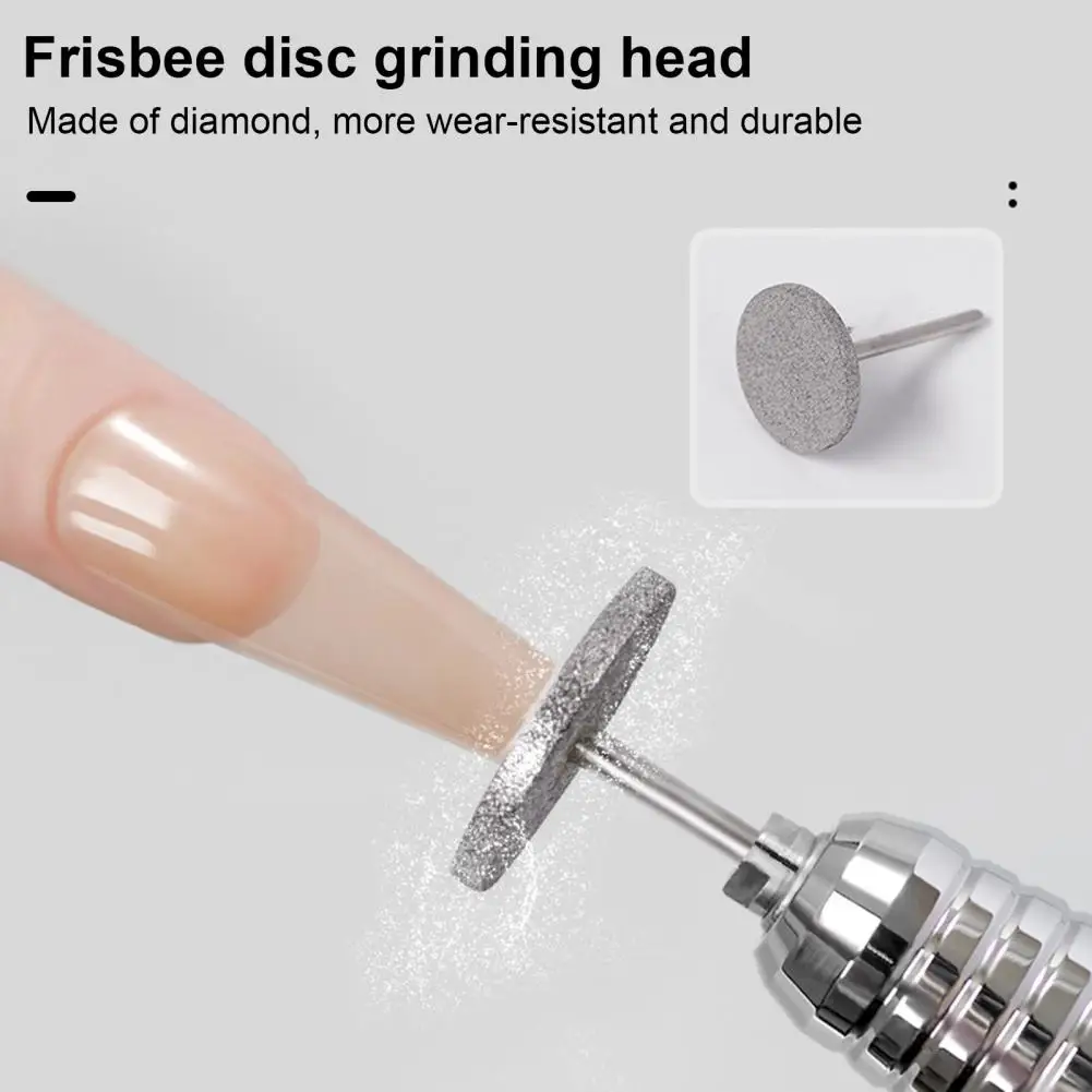 Nail Drill Bits Nail Drill Bits Disc Nail Drill Bit for Dead Skin Removal Gel Polish Removal Home Salon Manicure Pedicure