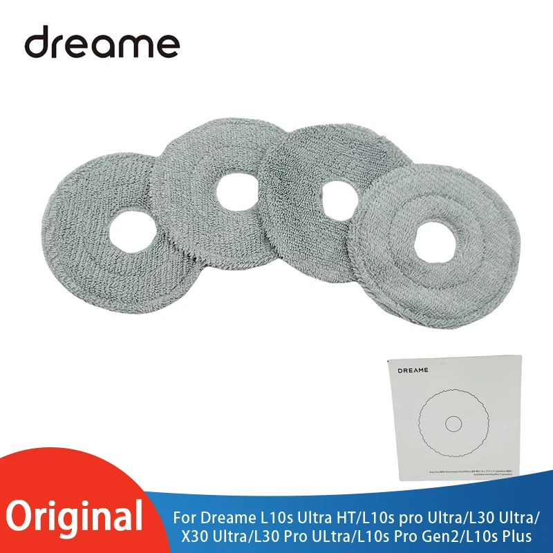 Original Dreame L10s Ultra HT/L10s pro Ultra/L30 Ultra/X30 Ultra/L30 Pro ULtra/L10s Pro Gen2/L10s Plus mop accessories