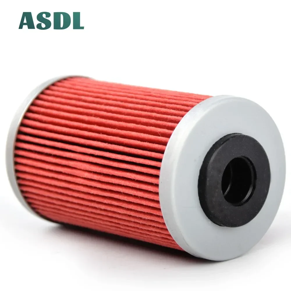 Motorcycle 4pcs Engine Oil Filter Machine Filter For KT/M EXCF SXF XCF XCFW EXC XC DUK/E 125 250 390 450 500 525 690