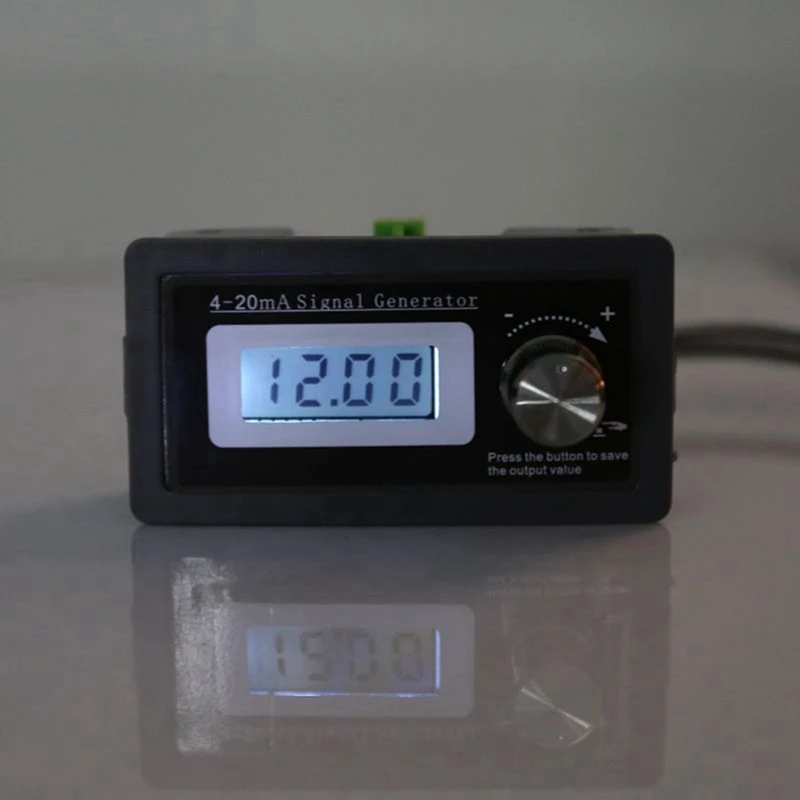 2X 2-Wire 4-20MA Current Loop Signal Generator Panel-Mounted Current Transducer Support 2,3,4 Wires A0KF