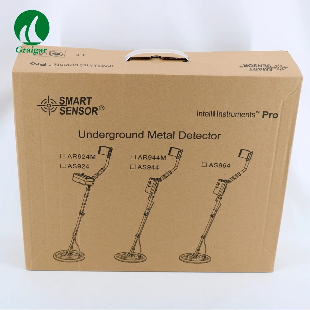 Smart Sensor AR944 Snder Metal Detector di terra Scanner Fnder Gold Digger Treasure Hunter 1200mA Li-Battery Finder