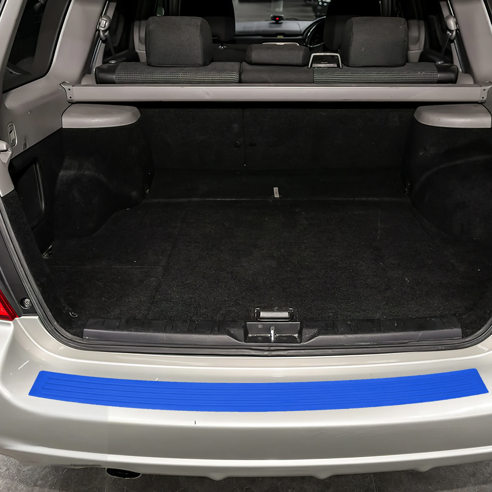 

Tail Door Decorative Strip Guard Protection Guards Exterior Car Rear Bumper Protector Anti-collision Strips Universal