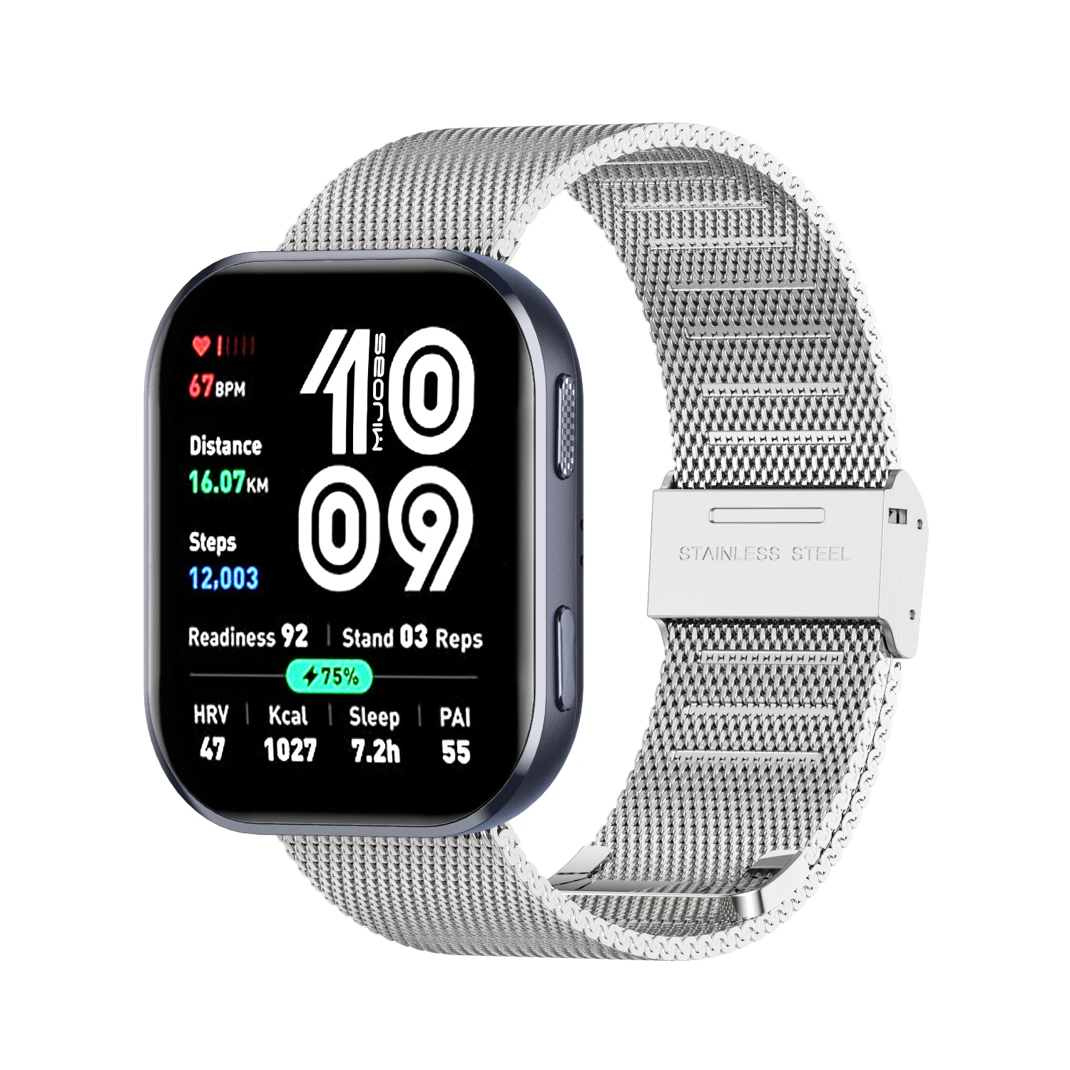 Strap for Amazfit Bip 6 / 5 Smart Watch 22mm Watch Band Metal Bracelet
