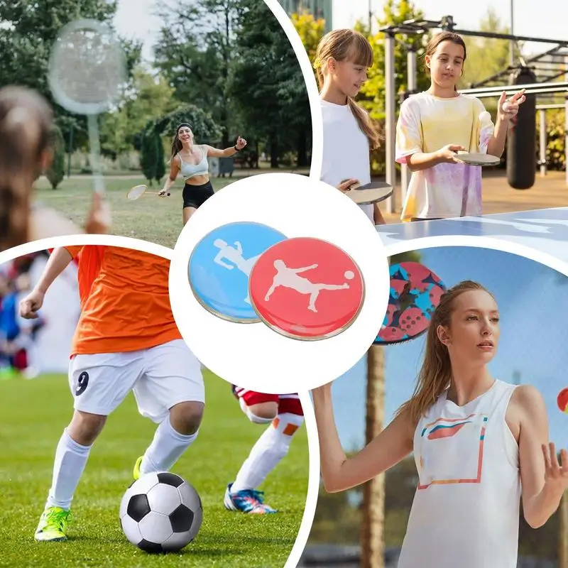 كرة القدم إرم عملة المحمولة إرم الرياضة عملة اثنين الجانب الحكم القاضي إرم عملة لكرة القدم كرة القدم الكرة الطائرة تنس الطاولة