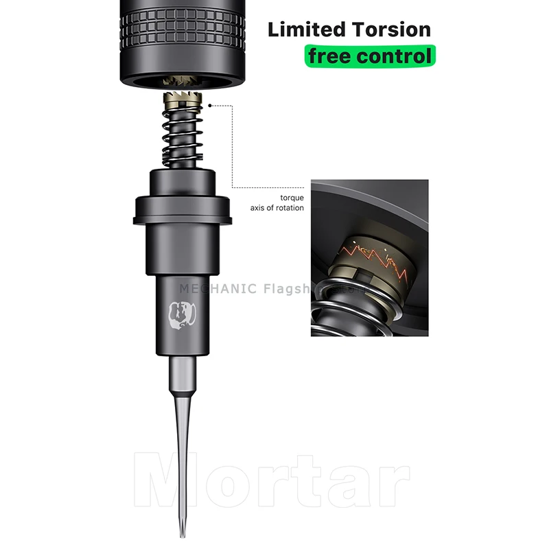 Imagem -05 - High Precision Torque Screwdriver para Telefone e Relógio Desmontagem Magnetismo Mão Ferramenta Almofariz Mecânico Plus