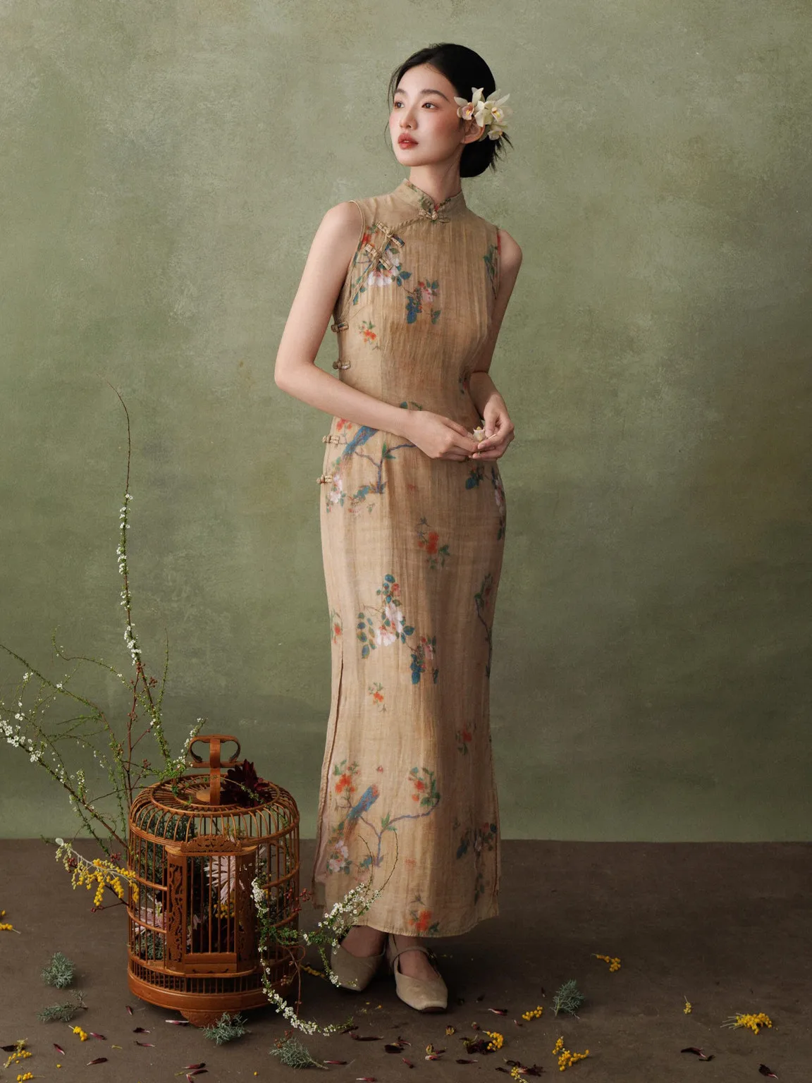 

Ele New Chinese Sle Dr Women's Ancient Cold Feeling Photoaphy Art Portrait Photoaphy Costume