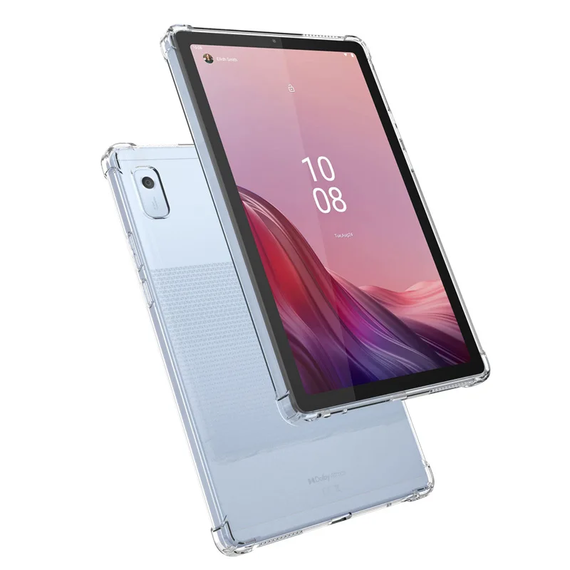 

For Lenovo Tab M9 9" Case Transparent Air-bags Soft TPU Protection Shockproof Capa Fundas Shell For TB310FU