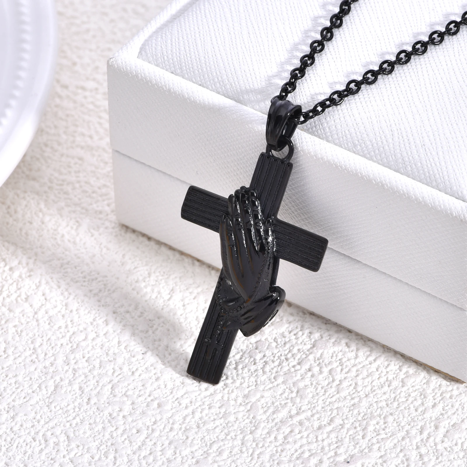 Cremation Necklace - Stainless Steel Ashes Pendant for Human Ash, Memorial Urn Jewelry Keepsake