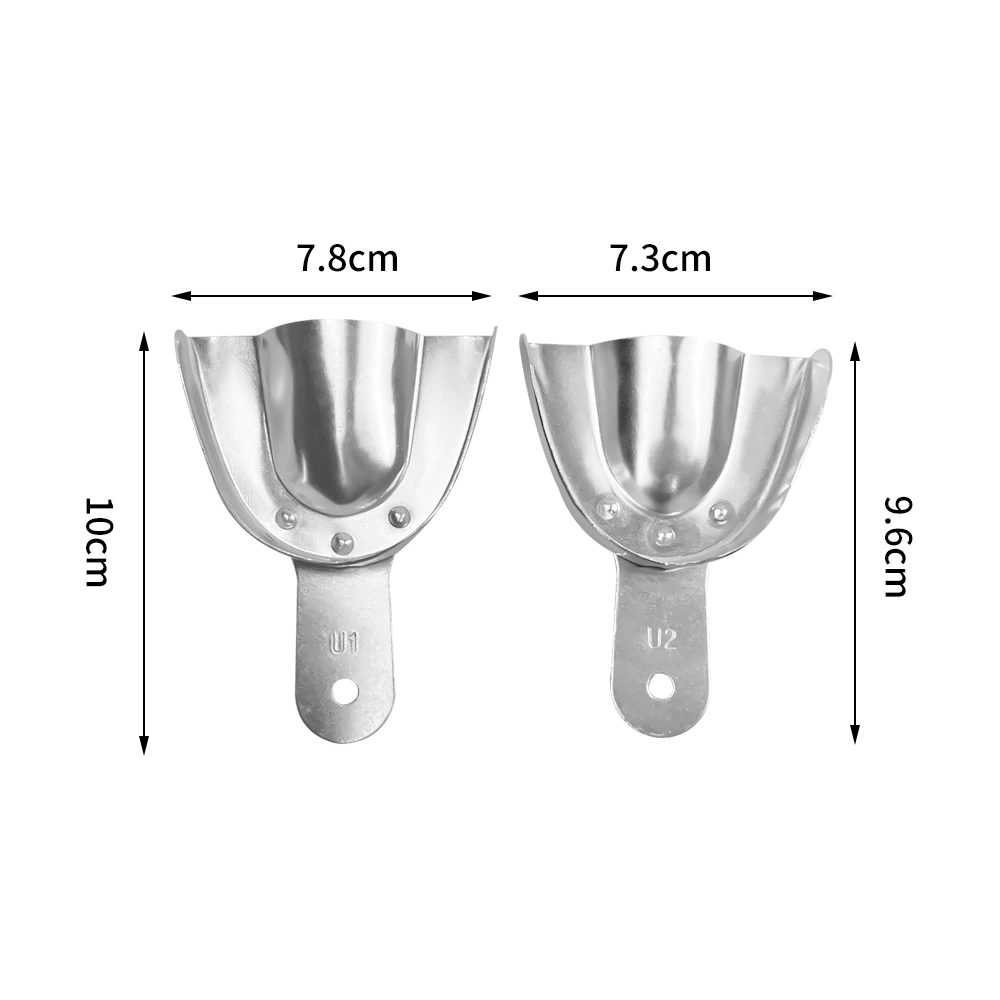 Moule en plâtre pour empreintes dentaires, sans trou, 10 pièces/ensemble, outils de laboratoire, autoclavable