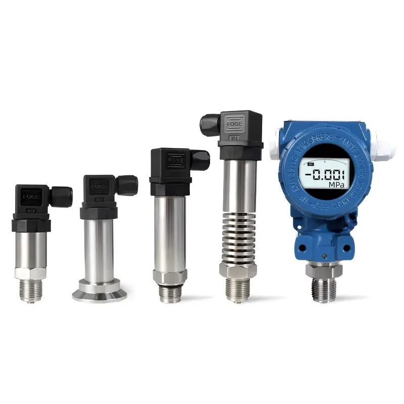 Industrial Digital Gauge Ceramic Water Pressure Sensor Efficient Transmitters for Measuring and Controlling Pressure