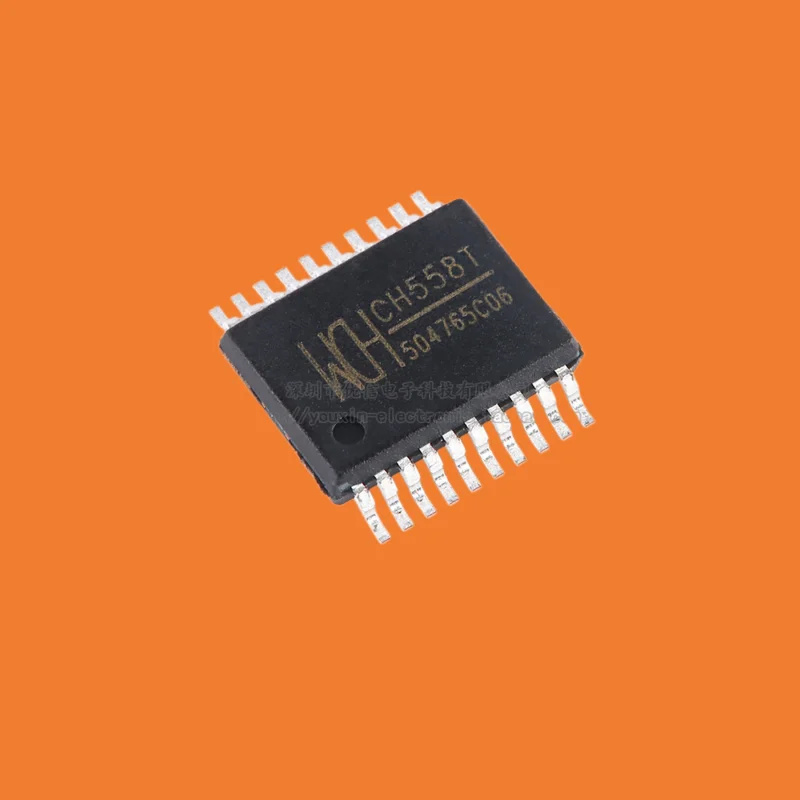 10pcs/Original genuine CH558T SSOP-20 8-bit enhanced USB microcontroller chip