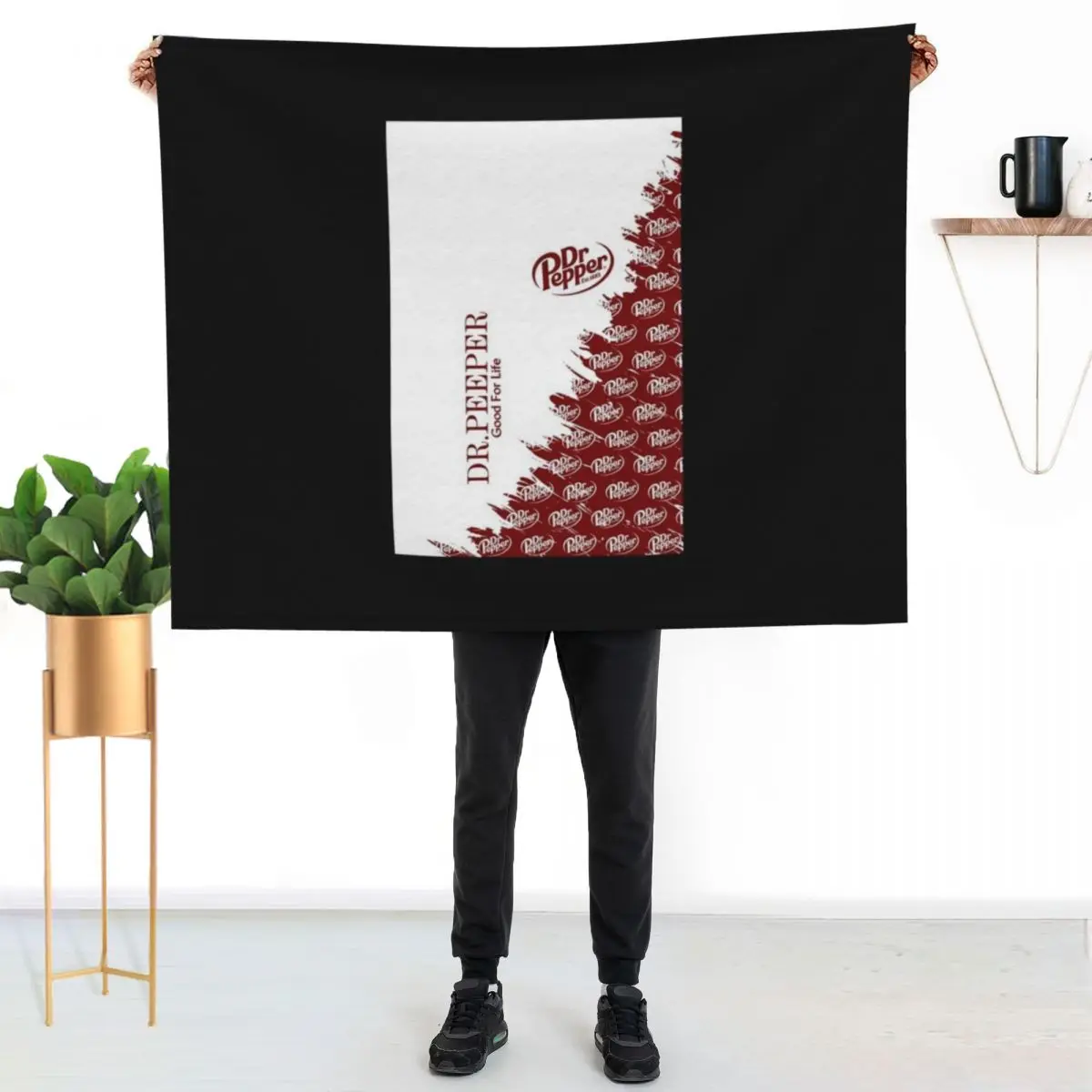 Dr Pepper Retro de Dr Pepper en 3D.jpg Throw Blanket Soft Big Bed christmas gifts Blankets For Baby Heavy Sofa Throw Blankets