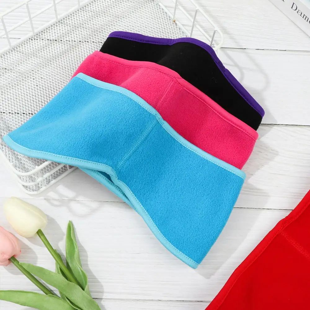 1Pcs Headscarf Fleece Ear Cover Women Girls Ear Muffs Headband Winter Sweatband Running Headband Ear Warmer