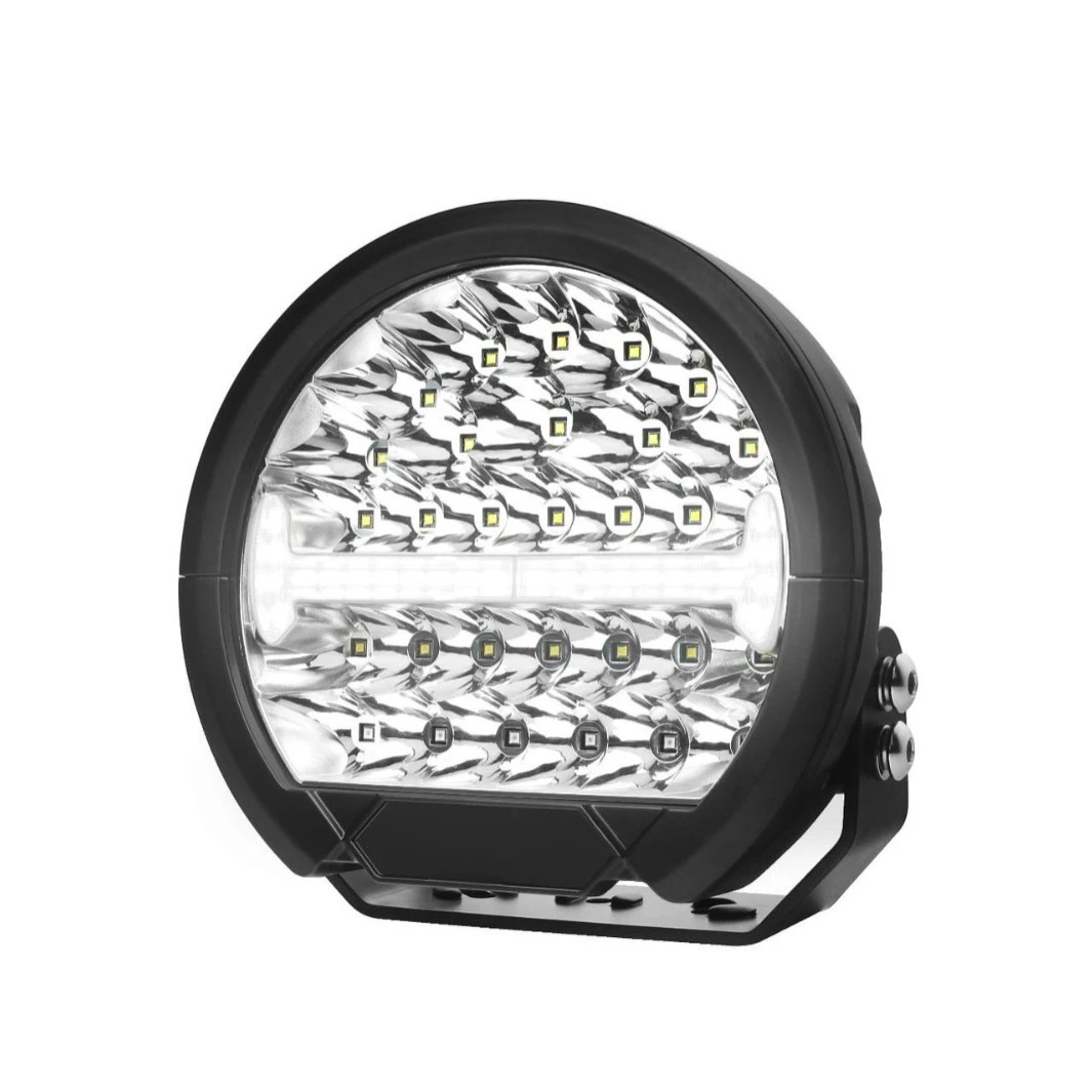 أضواء كاشفة LED شاحنة المصباح لونين ضوء شاحنة 9 بوصة ضوء القيادة