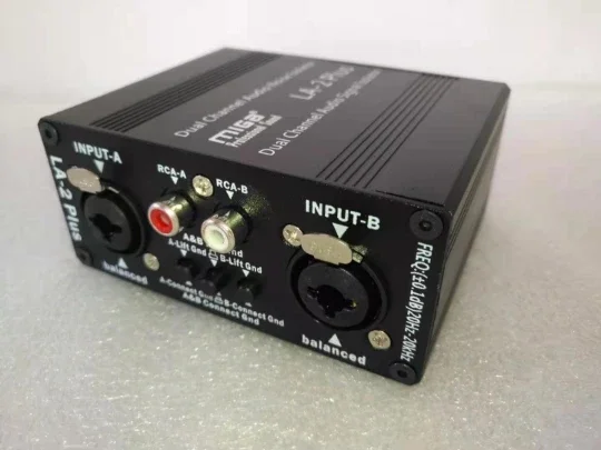 

Audio Signal Isolator, Audio, Noise Reduction Isolator, Instrument Impedance Audio
