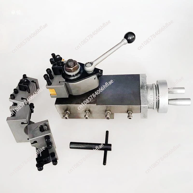 

AT300 Tool Holder Mini Lathe Accessories Metal Tool Assembly Quick Change Lathe Holder Tool 80mm Stroke