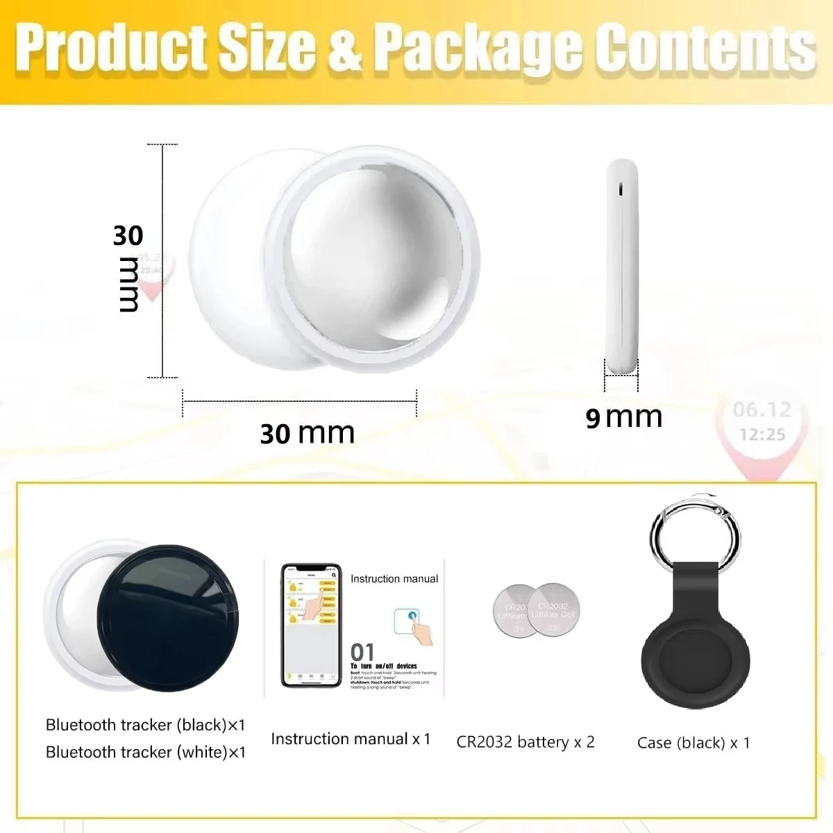 Xiaomi Smart Finder Portable Bluetooth 4.0Tag Tracker Mini Locator Children Wallet Pet Locator Device Locator Anti Loss Location