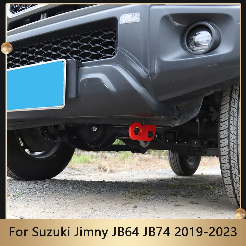 Towing Bar Front Rear Bumper Tow Trailer Hook Support For Suzuki Jimny JB64 JB74 2019-2023 Exterior Accessories