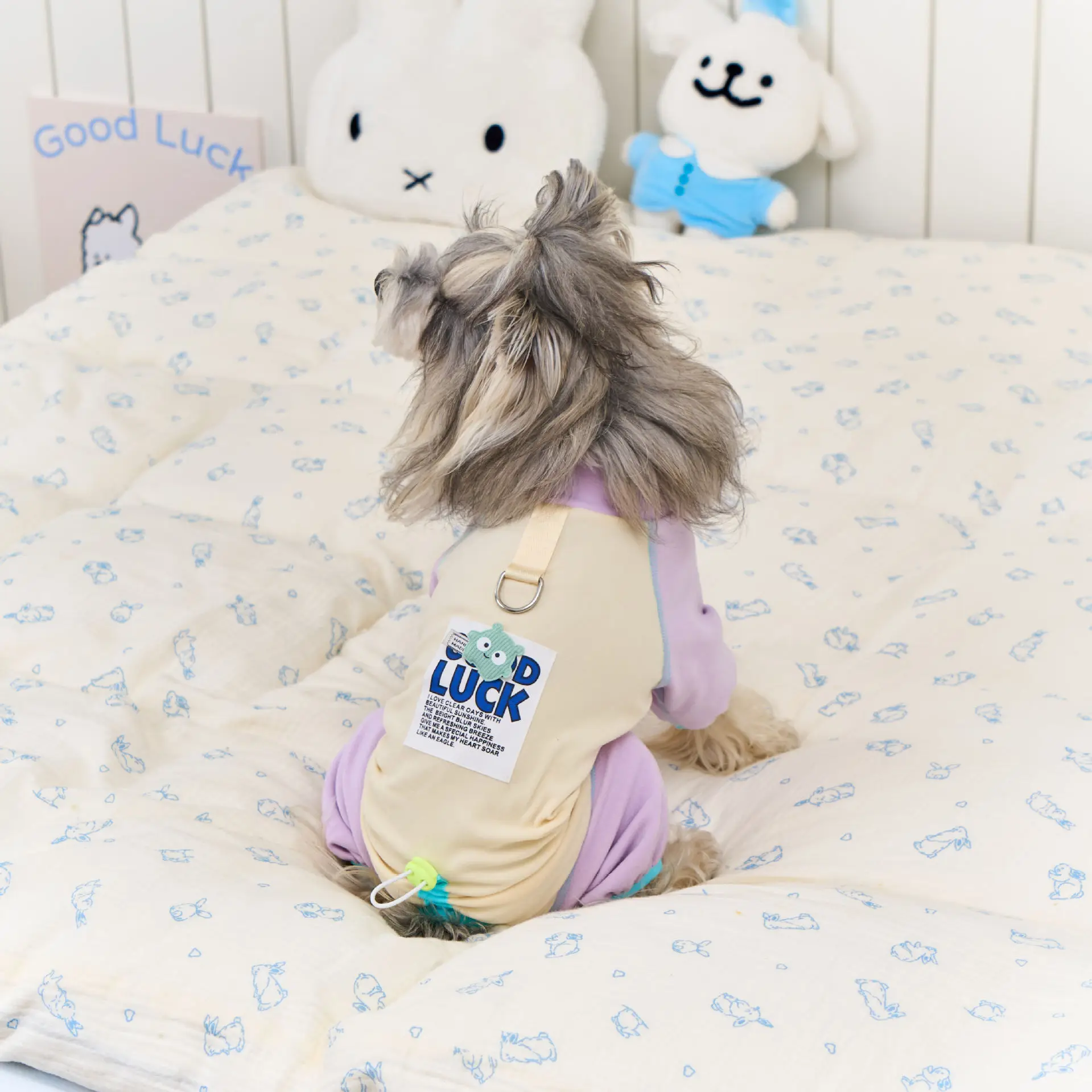 ملابس الكلاب من الجلد الثاني، بدلة قطعة واحدة ناعمة بدون خياطة للحيوانات الأليفة مصنوعة من قماش درجة الطفل لمعاطف الشتاء المريحة