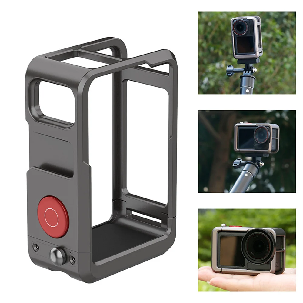 For DJl Osmo Action 3/4/5Pro Sport Camera Metal Rabbit Cage Shockproof Heat Dissipation Protective Frame Accessories