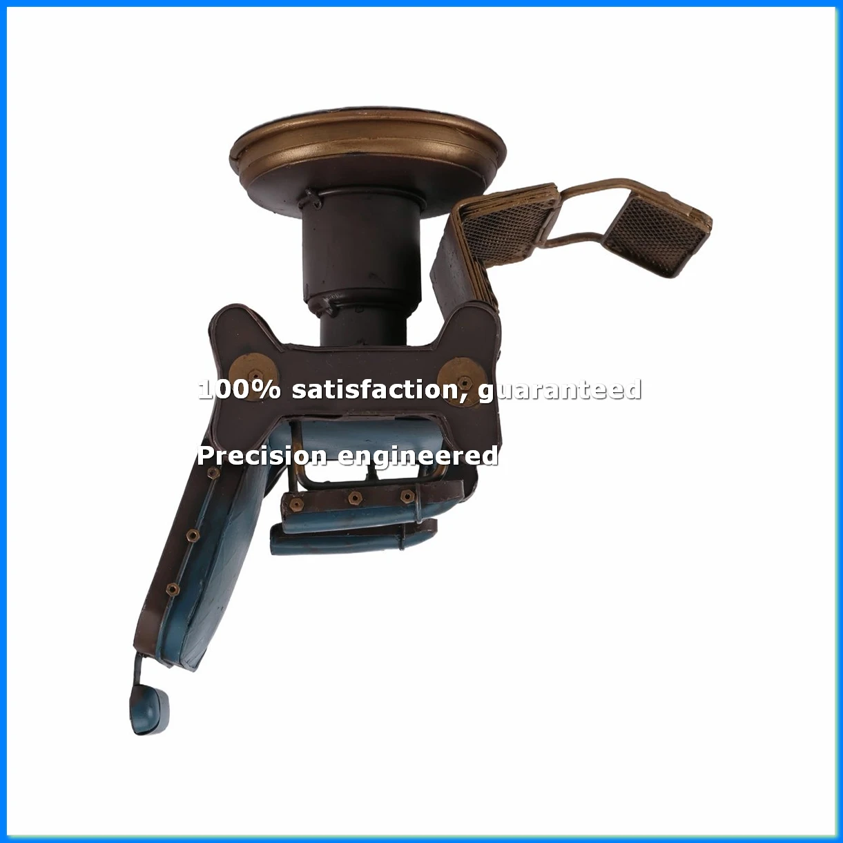 

Iron Model Decorations Crafts Barber Chair Micro-Metal Decoration Tinplate-SPMI