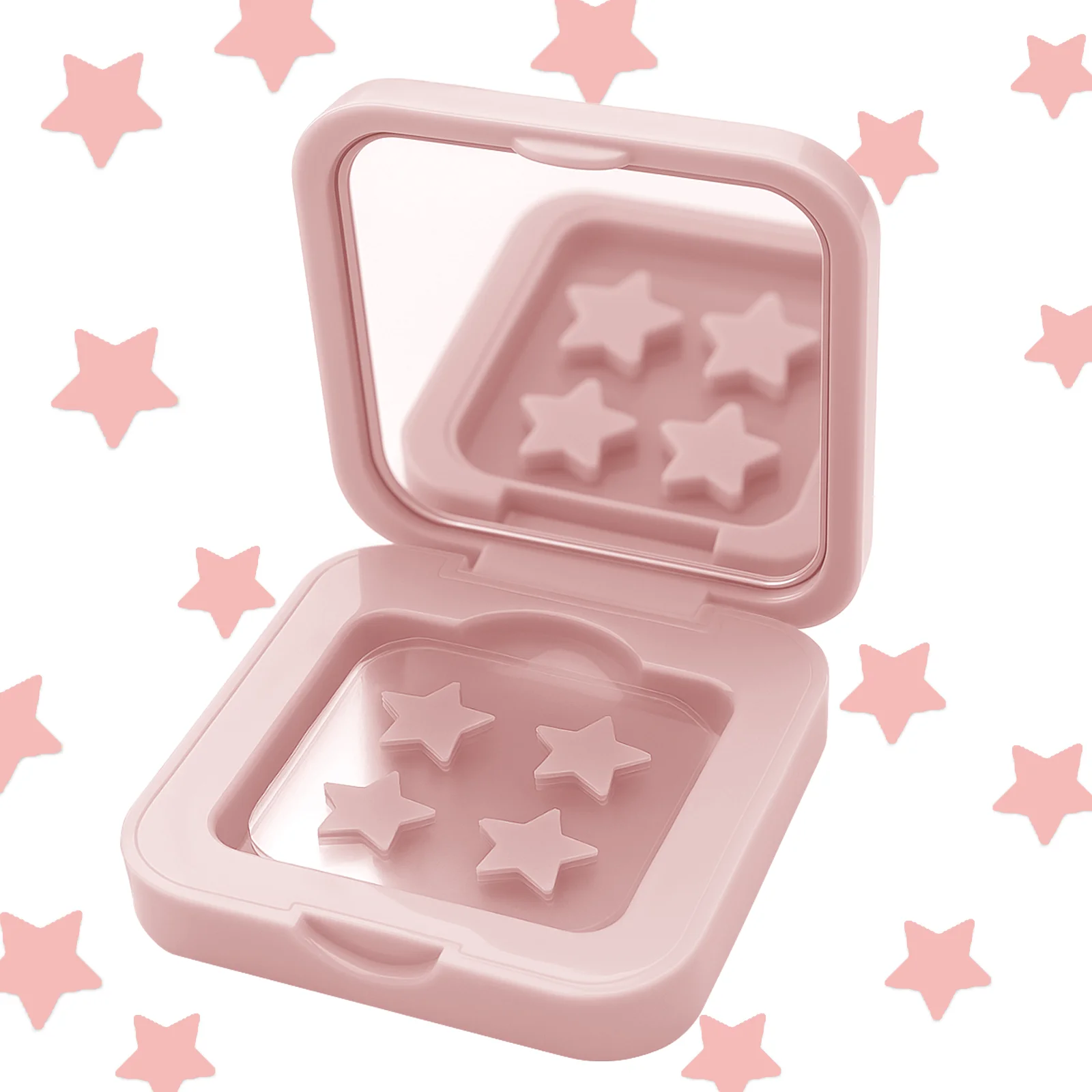 60 adesivos para acne, sem álcool e fragrâncias, cobrindo acne e manchas, adesivo para manchas faciais e de pele, espelho de maquiagem de luxo