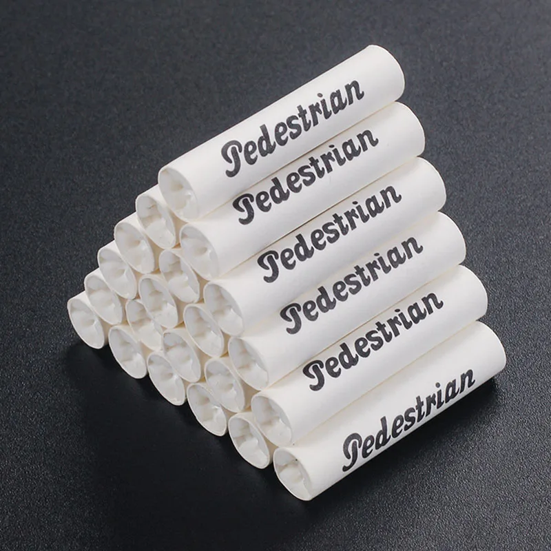 50Pcs Tobacco Pipe Filters 9mm Activated Carbon Tube Filter Smoking Tools Universal Replacement type