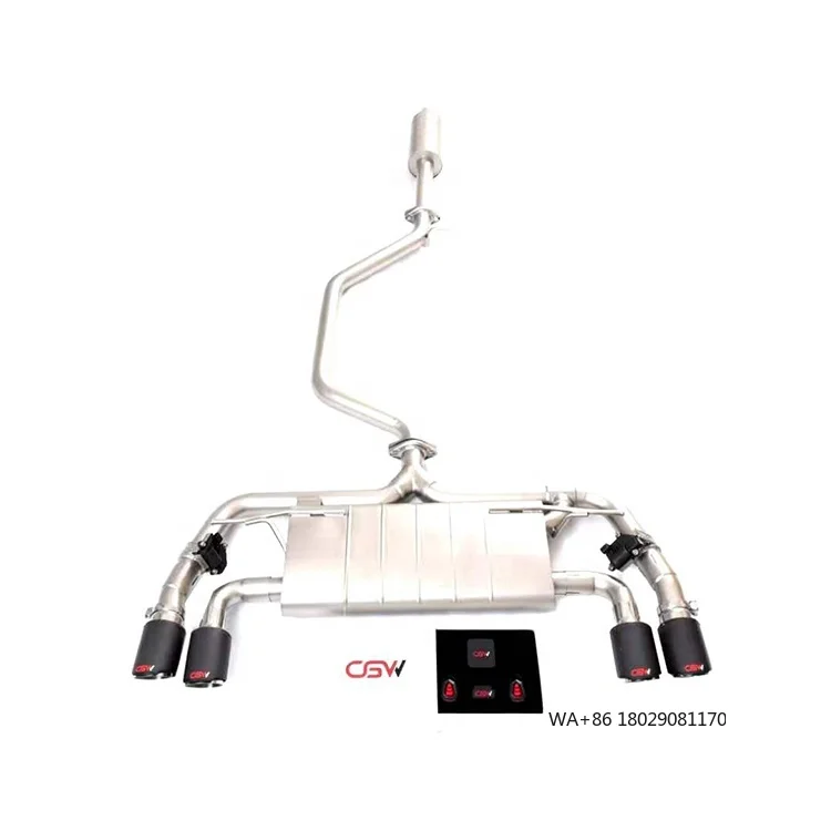 

China Manufacturing Popular Car Sound Exhaust System for A3 1.4T Hatchback New