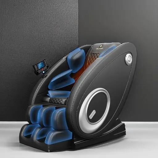 Massage Chair Blue-Tooth Connection and Speaker, Recliner with Zero with Full Body Air Pressure, Easy to Use at Home and