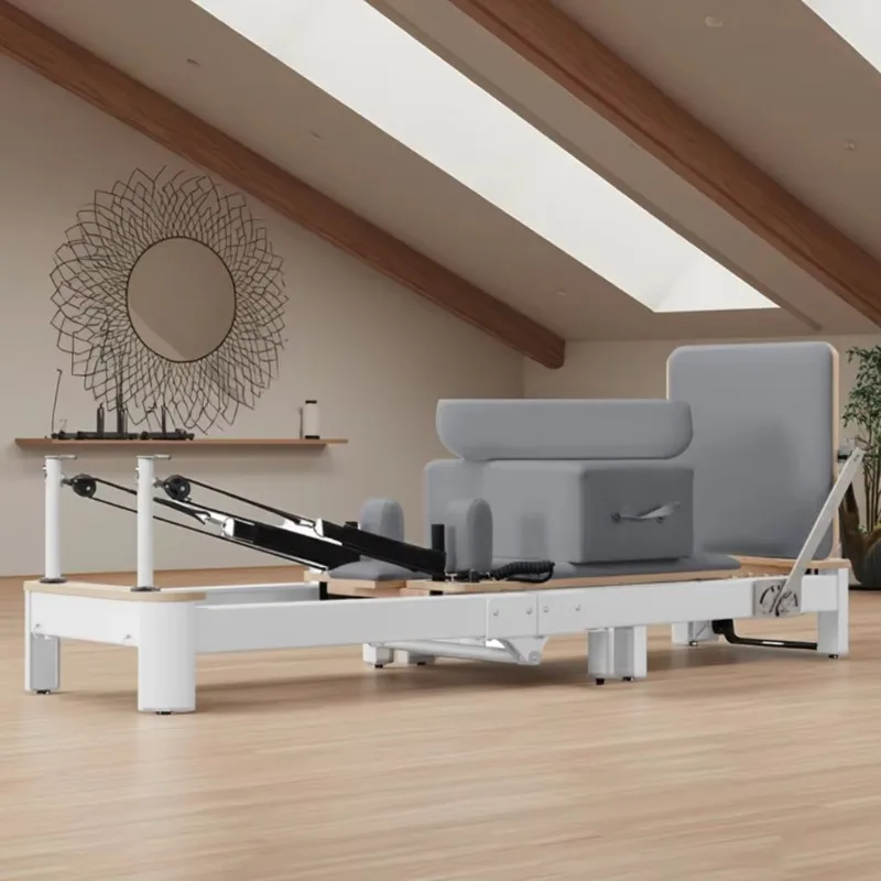 YTYIN Factory Price Pilates Reformer Foldable Aluminum Alloy Bed Personalized Customization Adjustable Portable And Durable
