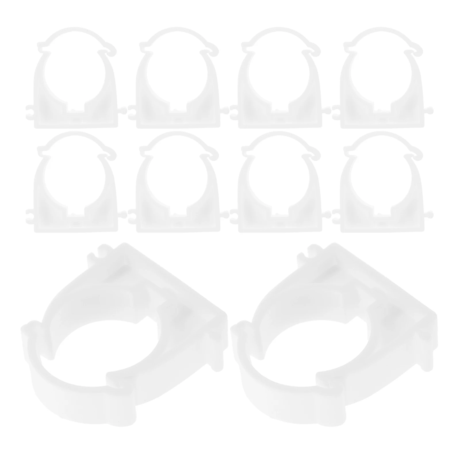 

20pcs Pipe Clamp Accessories High Quality Plastic Water Supply Hose Clamps Fuel Line Clips Small Fasteners Plumbing Project Save