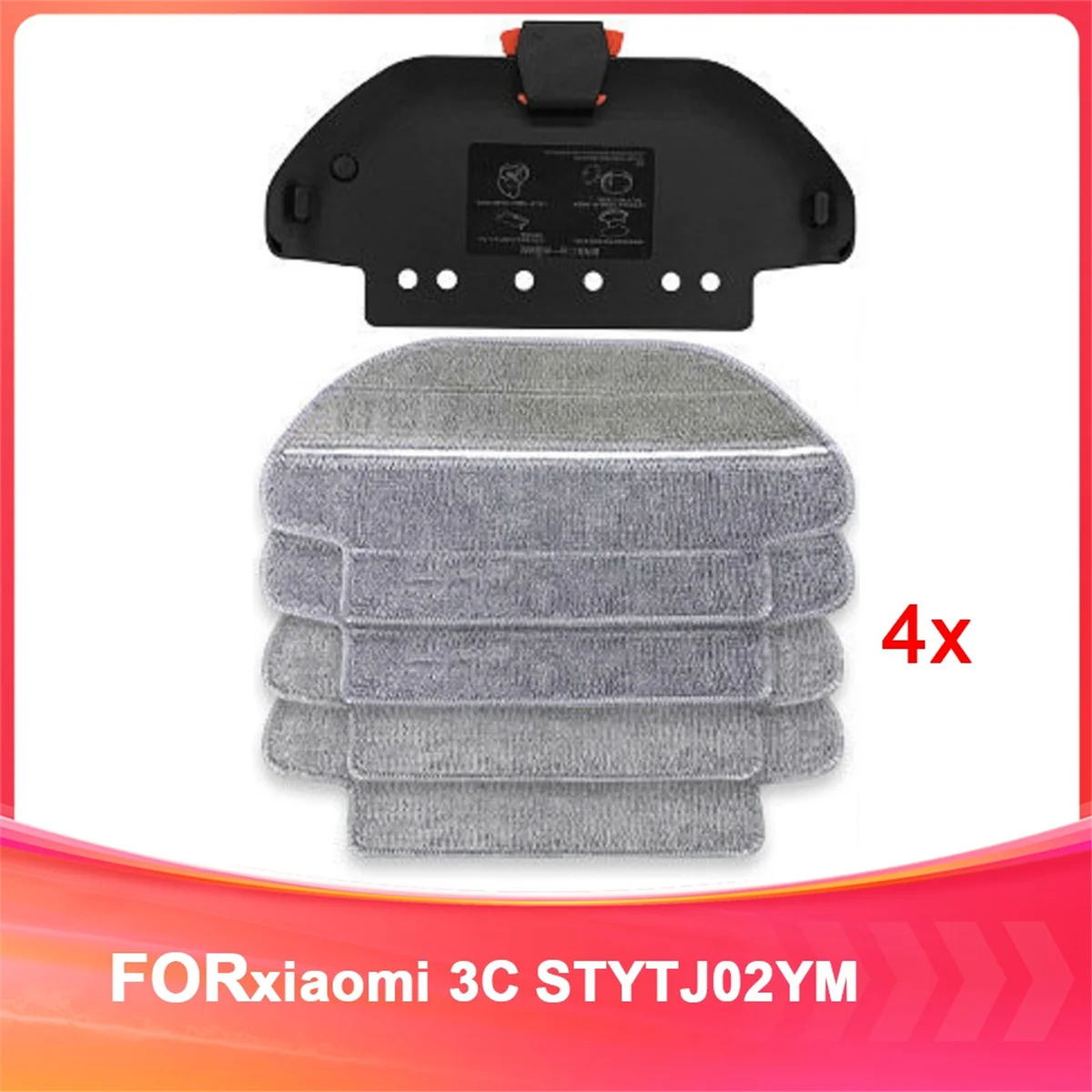 

A04V Suitable for Sweeper and Mop 3C Accessories STYTJ02YM Replacement Kit for Mop Holder Replacement Consumables