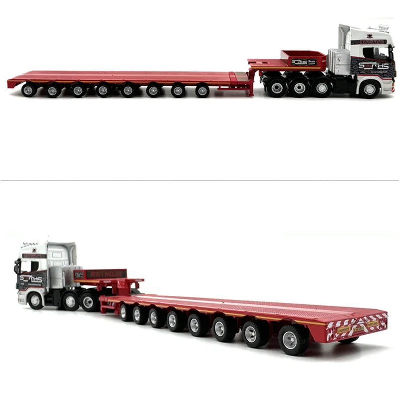 Nuovo In Magazzino Oxford 1:76 Scania Multi-Asse Rimorchio Semi-Rimorchio Camion In Lega Auto Pressofuso Ornamenti Giocattoli Personalizzati Kid Regalo Di Natale