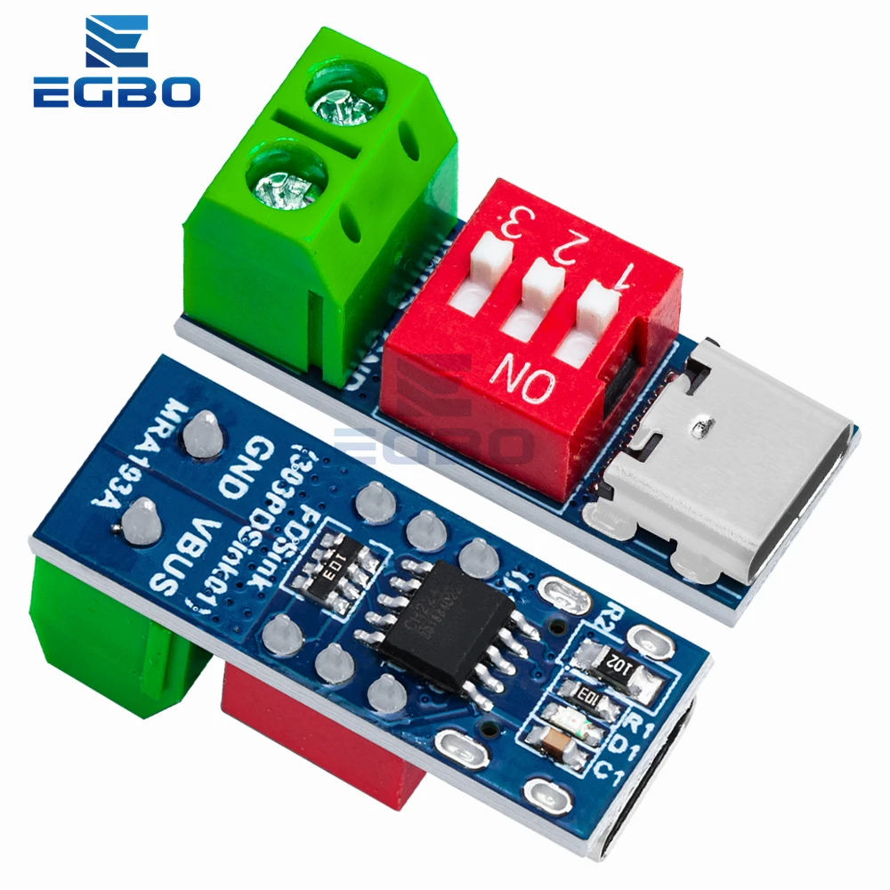 5x USB-C PD Trigger Board Modul – Decoy-Board Fü Produktbild-Vorschau 4
