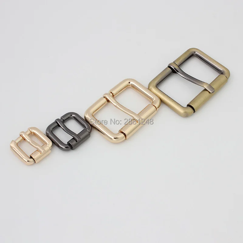 10-30-100pcs 6colors 11mm 13 16mm 20 25mm turn buckle square pin buckle belt wholesale strap silder metal roller