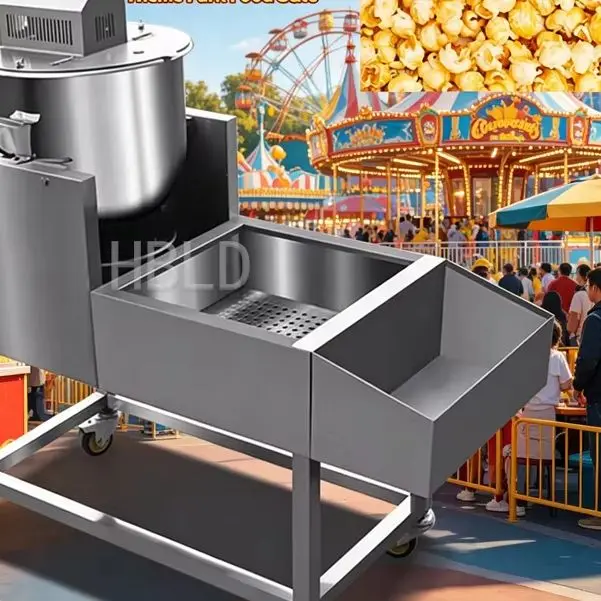 

Industrial Commercial Popcorn Forming Machine Sweet Salt Caramel Corn Maker for Business Use