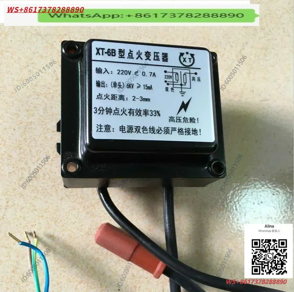 Burner ignition transformer XT-6B high voltage package