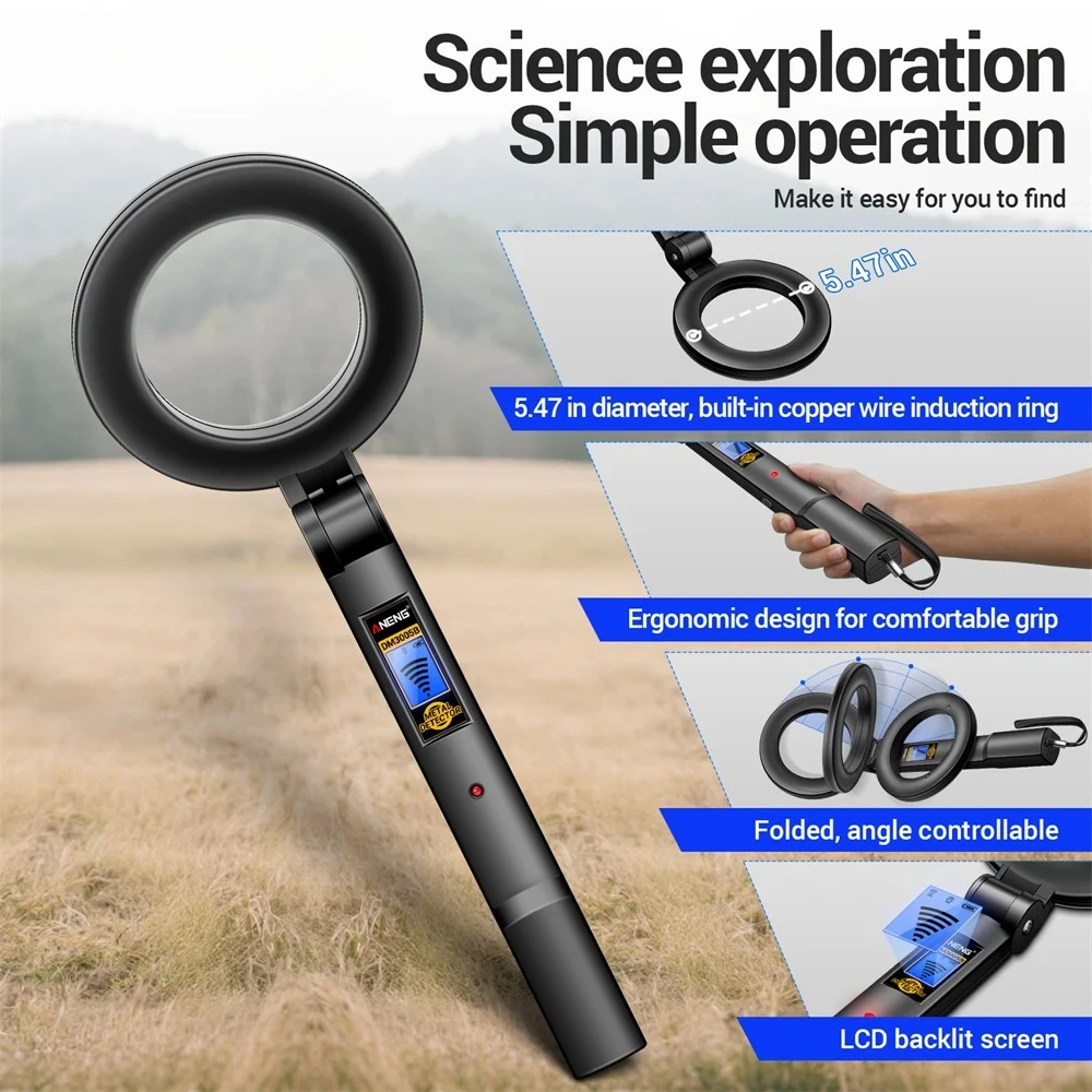 Treasure Hunter Pointing Metal Detector Pro Pinpointing Device Portable Underground Search Treasure Coin Detector