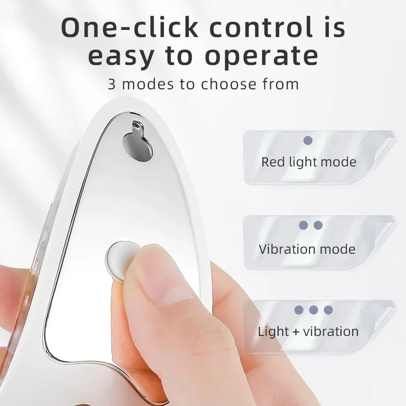 2025 전기 LED 진동 마사지기 눈 관리 미용 장치