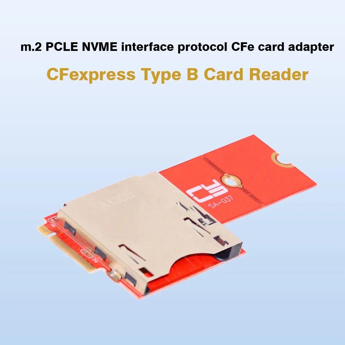 NGFF Port M.2 PCI-E Nvme To Cfexpress Riser Card Kamera CF-Express B-type Card PCIe Adapter Card Tipe B CFE Card Reader