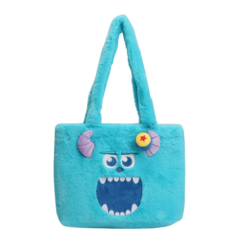 ポットデミエル キュートモンスター株式会社 サリー ハニーポット ぬいぐるみバッグ - ディズニー公式 ふわふわショルダーバッグ 通勤用 女の子へのギフト