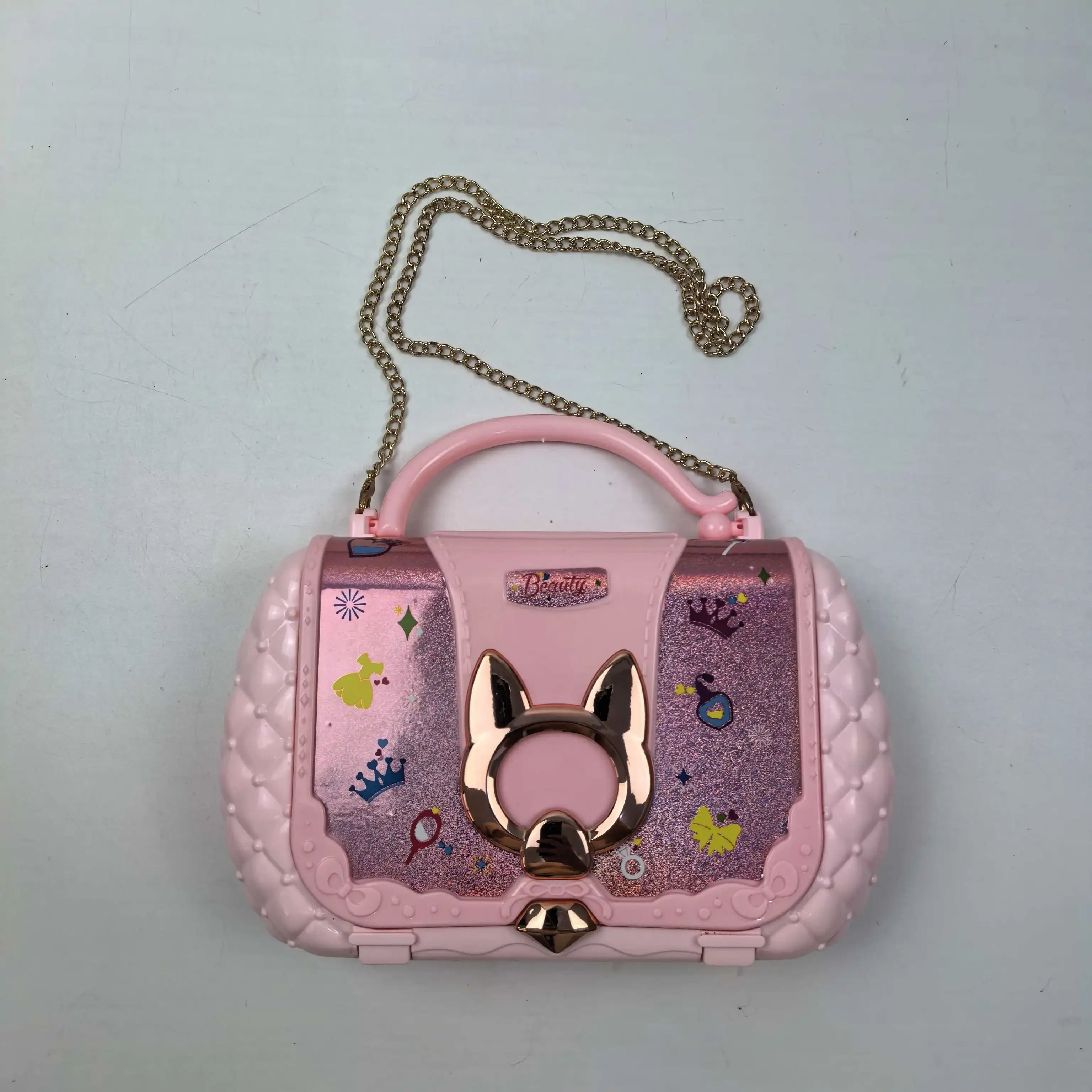 صندوق ألعاب مكياج بحقيبة كتف واحدة #5