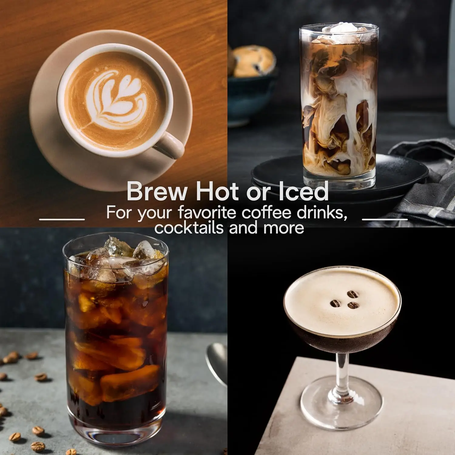 Mesin Espresso Specialista Arte Evo dengan Cold Brew Manual Milk Frother, Kit Barista untuk Latte cappucino