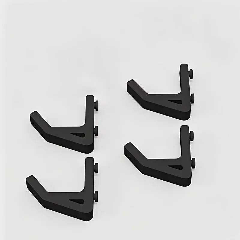 4pcs Suitable for Pinnacle Shelf Post Special Hook Heavy Duty Rack Clip Hook Garage Tool Storage Utility Plate Hook
