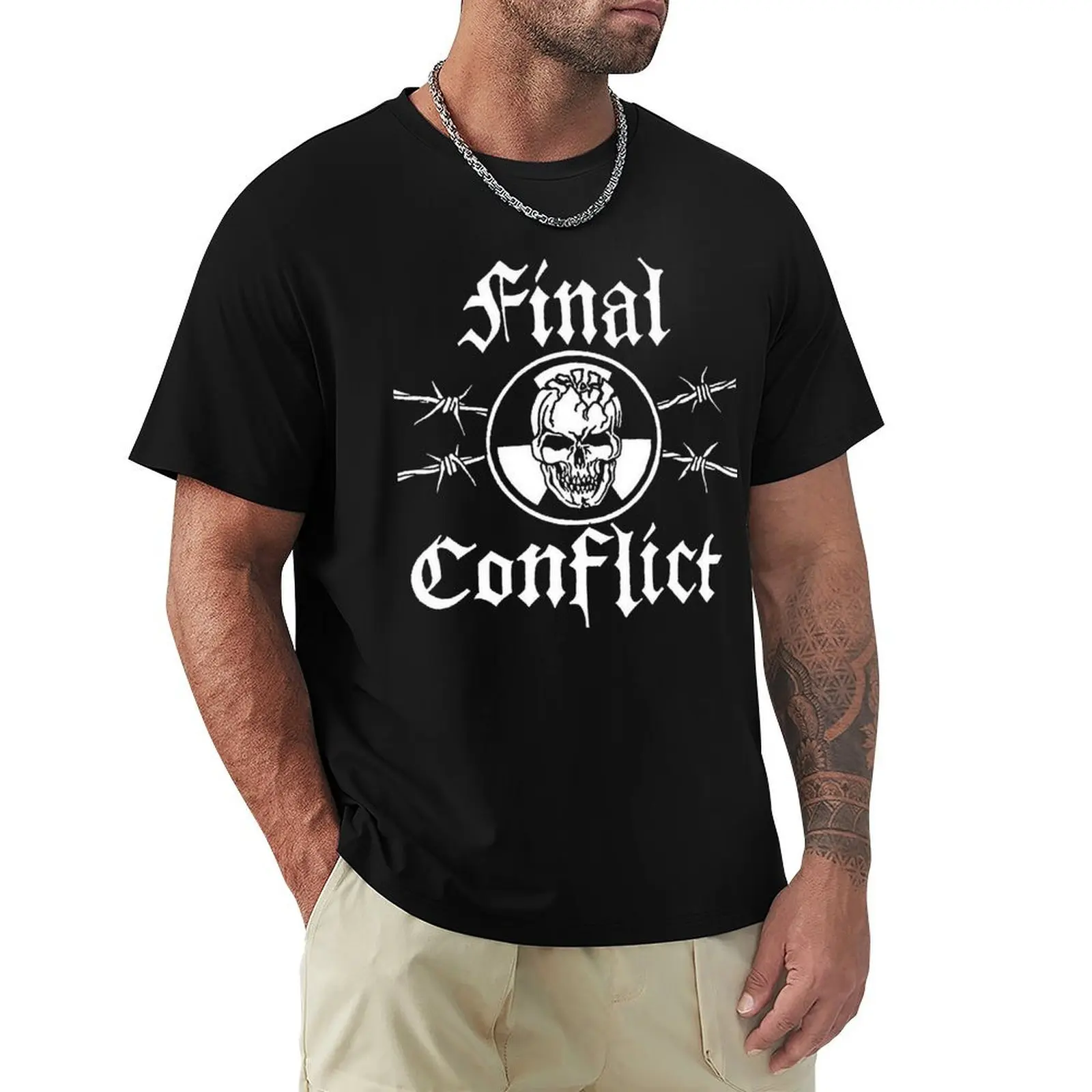 

Final Conflict Funny Gifts Boys Girls T-Shirt anime stuff boys animal print heavy weight t shirts for men