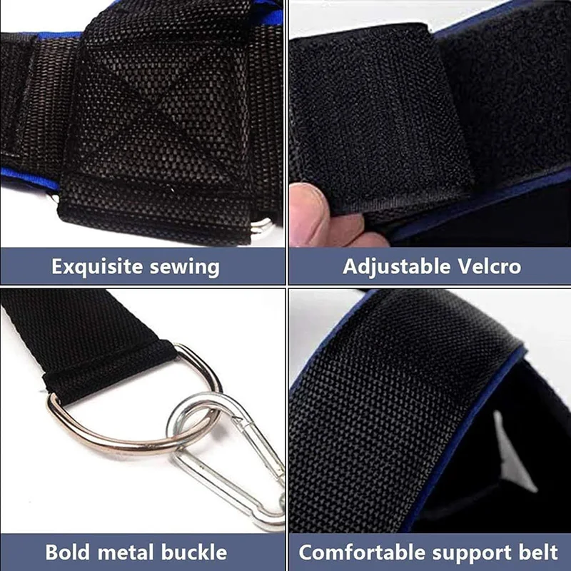Neck Training Head Harness Weight Bearing Cap Adjustable Neck Builder Belt For Muscle Strengthener Fitness Powerlifting Workout image 5