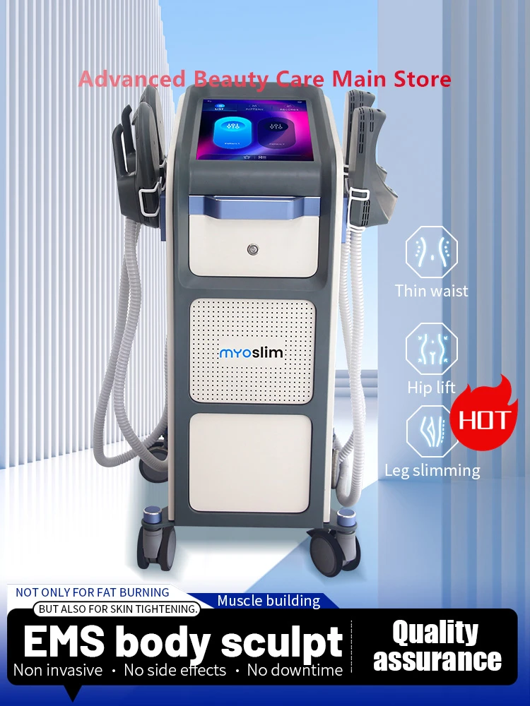 

RF Lose Weight Myoslim Body Sculpt Machine Sculpting Electromagnetic Stimulate New Body Slimming Fat Reduction Builds Machines