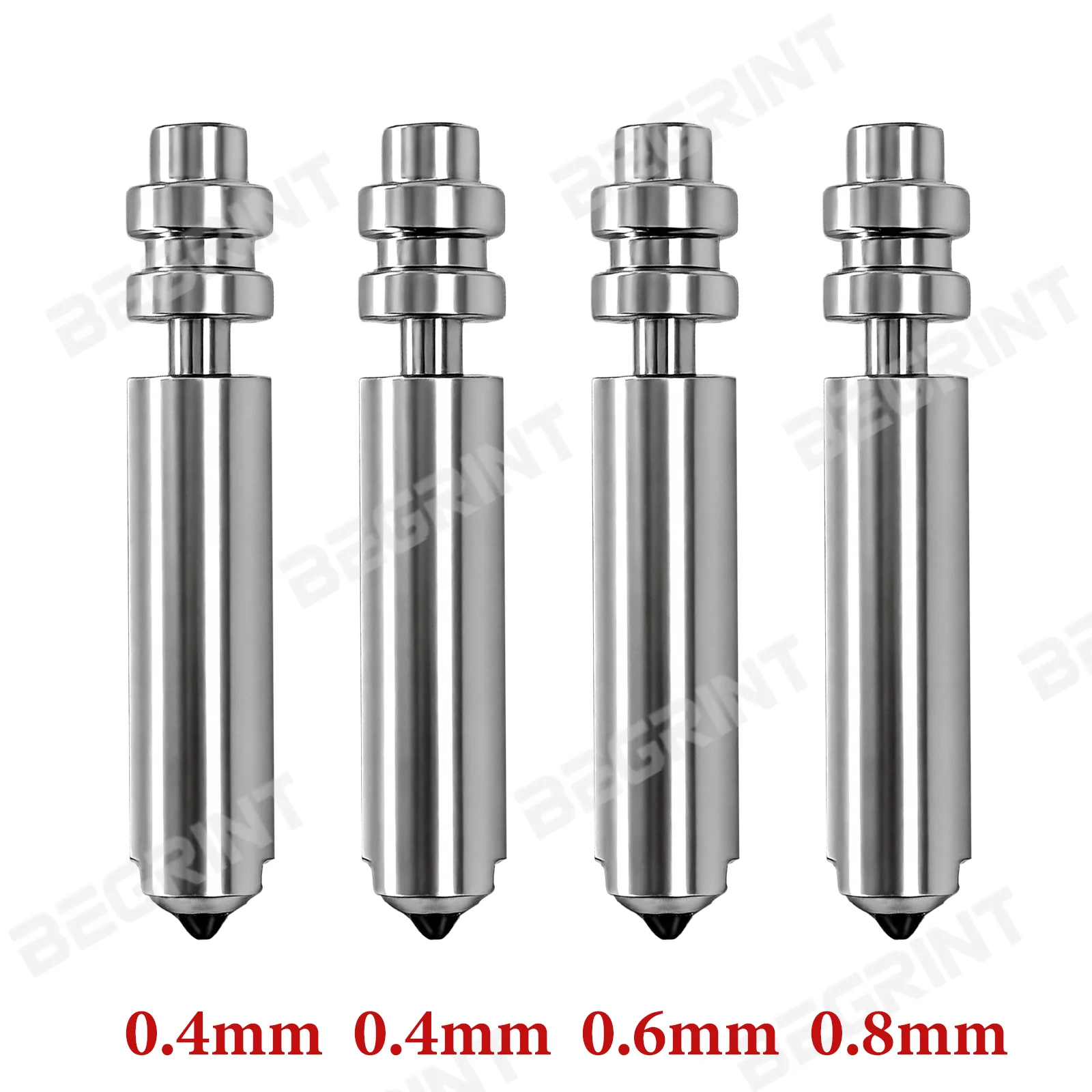 Für Anycubic Kobra X Combo Kobra 4 Bimetall-Düse 0,2mm/0,4mm/0,6mm Verbesserte Hochtemperaturbeständige Düse für KobraX