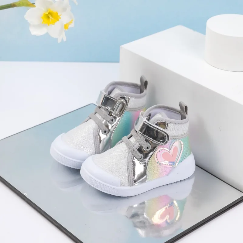 

New Children Sneakers Student Outdoor Sports Shoes Girls Casual Colorful Non-slip Shoes Kids Fashionable and Trendy Breathable
